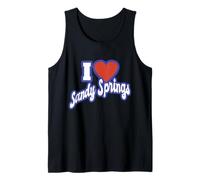 Amo Sandy Springs Georgia Camiseta sin Mangas