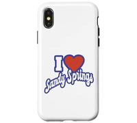 Amo Sandy Springs Georgia Carcasa para iPhone X/XS