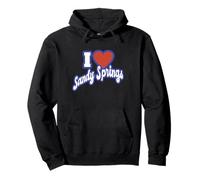 Amo Sandy Springs Georgia Sudadera con Capucha