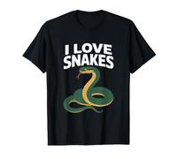 Amo Serpientes Naturaleza Vida Silvestre Pas Camiseta gráfica económica