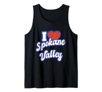 Amo Spokane Valley Washington Camiseta sin Mangas