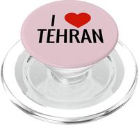 Amo Teherán Irán I Heart Teherán Amo Teheran PopSockets PopGrip para MagSafe