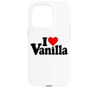 Amo Vainilla CORAZÓN Carcasa para iPhone 15 Pro