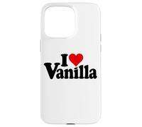 Amo Vainilla CORAZÓN Carcasa para iPhone 15 Pro MAX