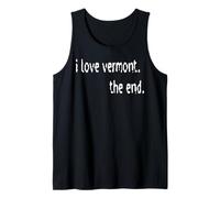 Amo Vermont El Fin Camiseta sin Mangas