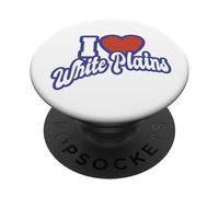 Amo White Plains Nueva York PopSockets PopGrip Adhesivo