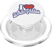 Amo White Plains Nueva York PopSockets PopGrip para MagSafe