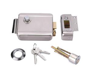 amocam eléctrica cerradura de puerta electrónica módulo DC 12 V ELock apoyo instalación de madera puerta de cristal, metal, ignífugo para vídeo timbre de comunicación de Control de acceso sistema de