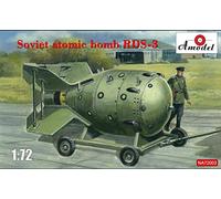 Amodel NA72003 Bomba atómica soviética RDS-3 Model Kit de plástico escala 1:72