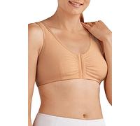 Amoena Womens Frances Front-Closure Leisure Bra, Nude, M DD DDD E F US