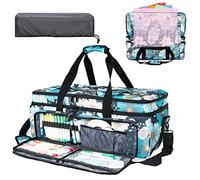 AMOIGEE Funda de Transporte de Doble Capa para Cricut Maker 3/Maker/Explore 3/Explore Air 2, Bolsa de Transporte para Accesorios Cricut