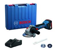 Amoladora 125mm 18v una batería 4,0ah/hora bosch azul