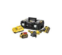 Amoladora 2.0 XR FLEXVOLT 54V 2Ah Li-Ion Sin escobillas 125mm DEWALT - 2 baterías - estuche TSTAK - DCG418T2-QW