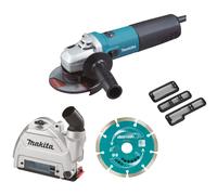 Amoladora angular 1400W, Ø 115/125 mm Makita 9565CRJX2