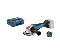 Bosch Professional 18V System amoladora angular a batería GWX 18V-10 PSC con X-LOCK (Ø de disco: 125 mm, incl. caper. protect., empuñ. aux., cubierta prot. separ., band. L-BOXX, L-BOXX, s. bat./carg.)