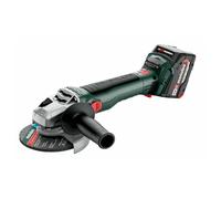 Amoladora angular a batería METABO - W 18 LT BL 11-125 - 18V - 2 x 4,0 Ah Li-Power