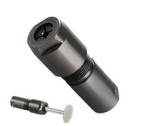 Amoladora angular, adaptador de máquina de ranurado, cabezal de conversión para amoladora de roscas abrasivas, adaptador modificado de materiales metálicos de calidad, cabezal de conversión estable y