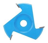 Amoladora angular con hoja triangular, herramienta de tallado de 3 dientes de acero de carburo de tungsteno para carpintería, bandejas de té, accesorios para mesas de café