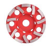 Amoladora angular confiable Hoja de diamante 4 1/2 Hoja de diamante para amoladora 125 mm 4,9 pulgadas 14 dientes Muela de copa para hormigón Cemento Pulido de piedra