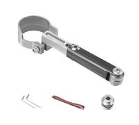 Amoladora angular de 100 mm a soporte de máquina de lijado, marco reforzado, mecanismo de bloqueo de correa seguro, adaptador de lijadora de correa para amoladora angular