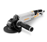 Amoladora Angular: DEKOPRO 125mm 900W amoladora angular eléctrica con cable, Velocidad 12.000 RPM,para cortar, pulir y amolar Mangos largos
