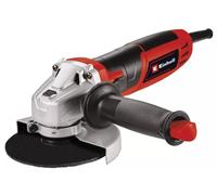 Einhell Amoladora angular TC-AG 125/850 (850 W, protector para discos de corte de 125 mm de diámetro, protección contra arranque involuntario, envío sin disco de corte)