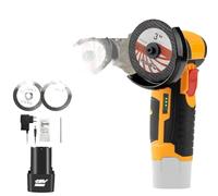 Amoladora angular eléctrica de 12 V, 3/4 pulgada, pulidora litio, minimáquina corte sin escobillas/cepillada, batería recargable(SET 3 Brushless)