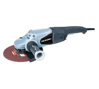 Amoladora angular HIKOKI de 2.500 W y Ø 230 mm con interruptor de gatillo y cuerpo robusto de aluminio G23MRUAWKZ