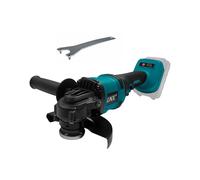 Amoladora angular inalámbrica de 125 mm para baterías Makita de 18 V, motor sin escobillas, herramienta de amoladora de batería, 8500 rpm, 3 velocidades variables para moler, cortar y pulir (sin
