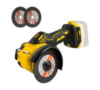 Amoladora angular inalámbrica de 3 pulgadas para batería Dewalt de 18 V y | Mini amoladora angular sin escobillas de 20000 rpm, herramienta de corte inalámbrica de 76 mm para cortar, moler