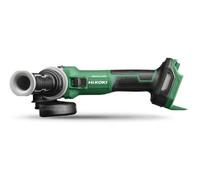 Amoladora angular inalámbrica HIKOKI 18 V sin escobillas de 125 mm con interruptor de seguridad de palanca, velocidad variable y freno G1813DVEW4Z