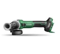 Amoladora angular inalámbrica HIKOKI 36 V sin escobillas de 125 mm con interruptor deslizante, velocidad variable y freno G3613DVEW4Z