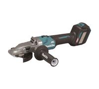 Amoladora angular inalámbrica MAKITA con cabezal plano de 125 mm, Li-ion XGT 40 V, Makpac GA055GZ01