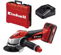 Amoladora angular inalámbrica Power X-Change TE-AG 18/115 Li Kit, 18 voltios rojo/Negro