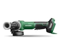 Amoladora angular inalámbrica sin escobillas HIKOKI 18 V de 125 mm con interruptor de seguridad de palanca, velocidad variable y freno G1813DVFW2Z