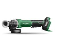 Amoladora angular inalámbrica sin escobillas HIKOKI 18 V de 125 mm con interruptor de seguridad de palanca, velocidad variable y freno G1813DVFW4Z