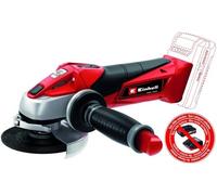 Einhell Amoladora angular con batería TE-AG 18/115 Li-Solo Power X-Change (18 V, 115 mm diámetro de disco, 28 mm profundidad de corte, arranquue suave, sin disco, sin batería)
