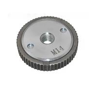 Amoladora angular M10 de liberación rápida con cabezal de molienda autoblocante, tuerca de brida de placa de prensado, accesorios tipo engranaje de pulido M14 (1PC-M5-8-11)