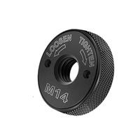 Amoladora angular M14/10, juego de tuercas con reborde interior y exterior, tuerca de bloqueo de liberación rápida, reemplazo(M14-2)