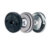 Amoladora angular M14/10, juego de tuercas con reborde interior y exterior, tuerca de bloqueo de liberación rápida, reemplazo(M10-123)