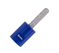 Amoladora angular M14, fresa soldada, cabezal de diamante de fondo redondo, barra de borde, piedra, granito(100 * 6)