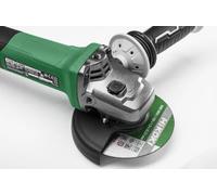 Amoladora angular sin escobillas HIKOKI 1.300 W Ø 125 mm con interruptor deslizante y velocidad variable G13VE2WQZ