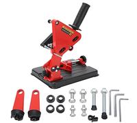 Amoladora Angular Soporte Fijo de Hierro Fundido Ajustable Multiángulo Para Amoladora 100 125 Mm con Cubierta Protectora Soporte de Amoladora Estacionaria Seguro Y Resistente