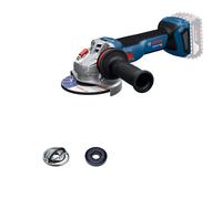 Bosch Professional 18V System amoladora angular a batería GWS 18V-11 S (diámetro del disco de 115 mm, sin batería/cargador), sin ajustes de velocidad