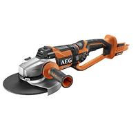 AMOLADORA DE 230 MM 18V CON MOTOR SIN ESCOBILLAS| AEG| MODELO BEWS18-230BL-0|18v PROLITHIUM-ION| LUZ LED|