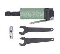 Amoladora de aire de 25 000 RPM, amoladora neumática con entrada de 1/4 de pulgada y arranque mediante palanca de presión, máquina recta de esmerilado neumática para grabado,