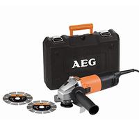 Amoladora de ángulo AEG WS 8 - 125 S - Diamante Set, 4935451298