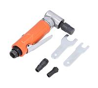 Amoladora de ángulo de aire Empuñadura de pistola Herramienta neumática de ángulo recto de 3/8 pulg. Para pulir Pulido Desbarbado Soldadura Aleación de aluminio Acero con alto