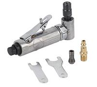 Amoladora de ángulo neumática industrial de 90°, amoladora neumática con portabrocas de 3-6 mm, herramienta de rectificado de alta velocidad a 2000 rpm para metal, madera y caucho,