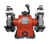 Amoladora de banco EXTOL PREMIUM, doble disco, 520 W, 52 L